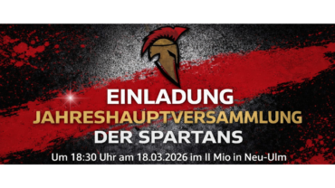 Einladung zur Jahreshauptversammlung der Abt. American Football TSV 1880 Neu-Ulm e.V. am 18.03.2026